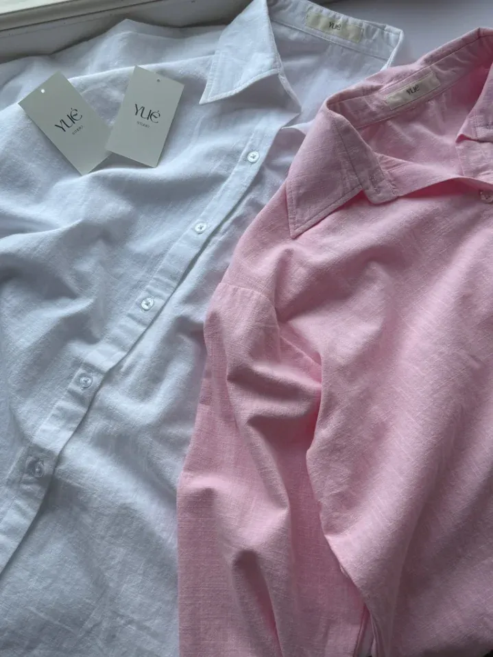 Ảnh thật sơ mi linen 1